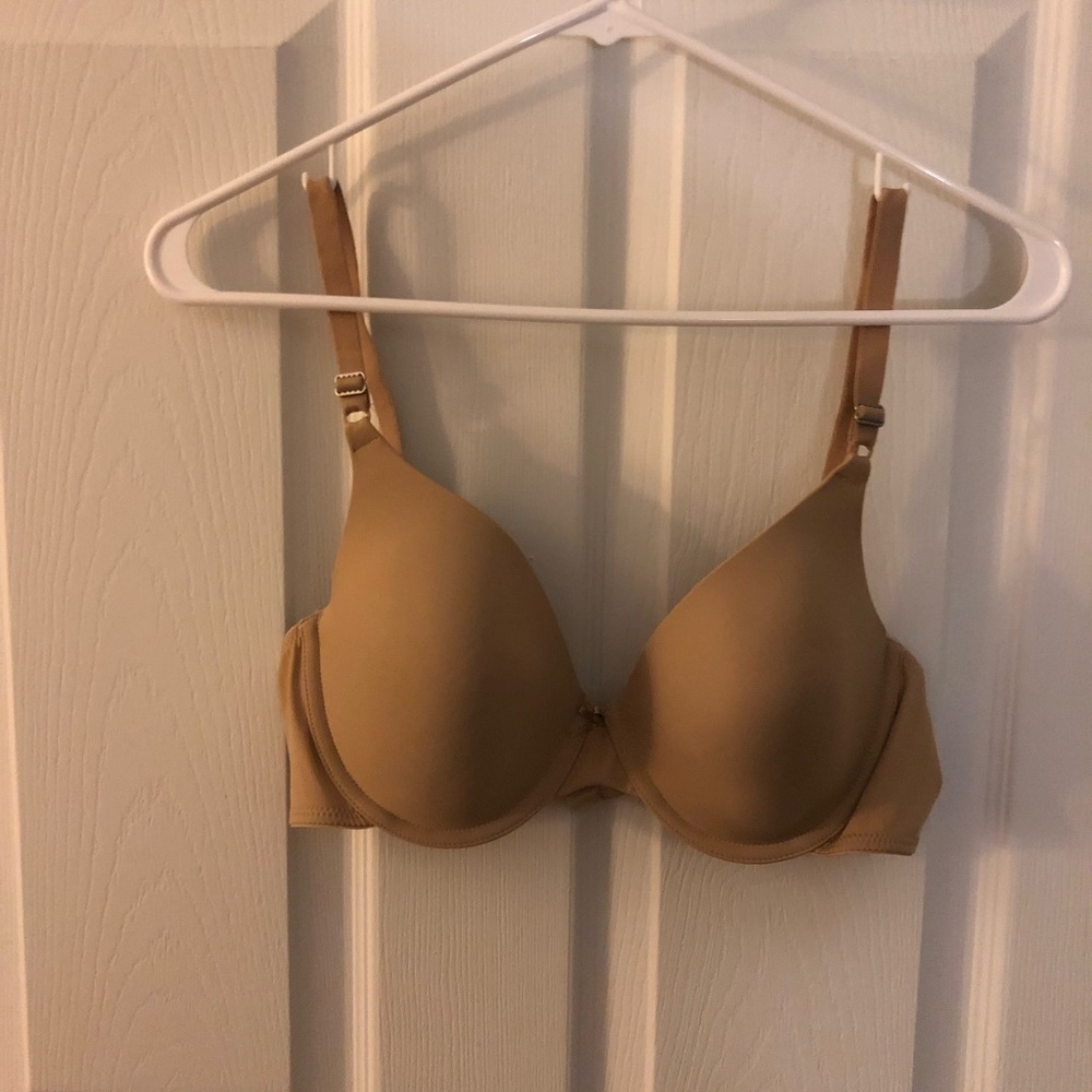 M Brand Bra, Beige, Size 38C ***fitting like 36C**